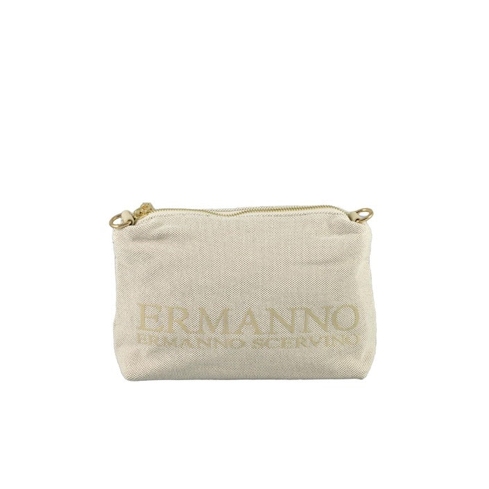 Ermanno Scervino Women Handbag Beige and Gold