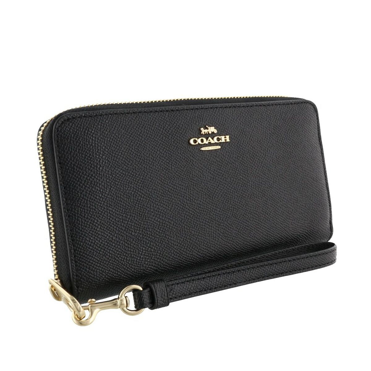 Coach Purse Coach C3441 IMBLK Black Leather Artisia Store