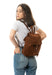 Suede Amazing Backpack Brown The Dust Company su Artisia Store