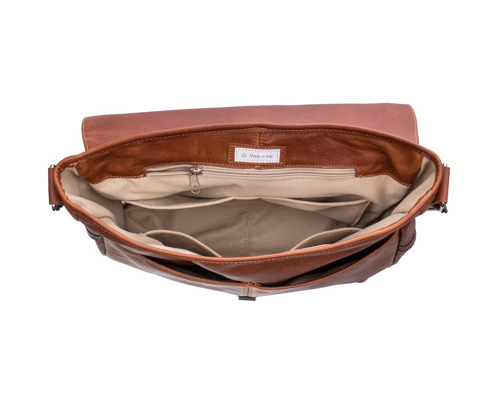 Ritagli di G Genuine leather briefcase Gail - Artisia Store
