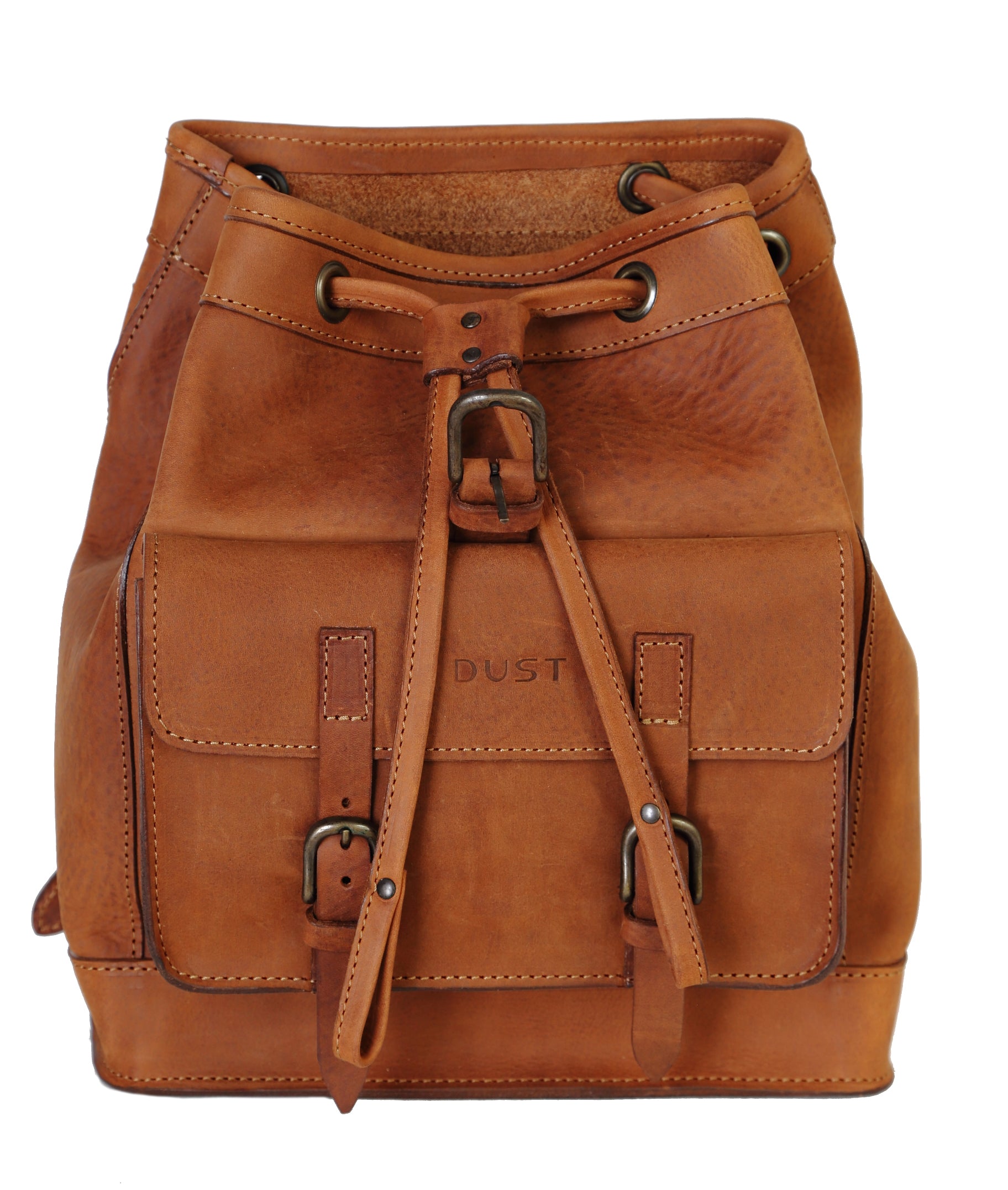Leather Backpack Heritage Brown The Dust Company su Artisia Store