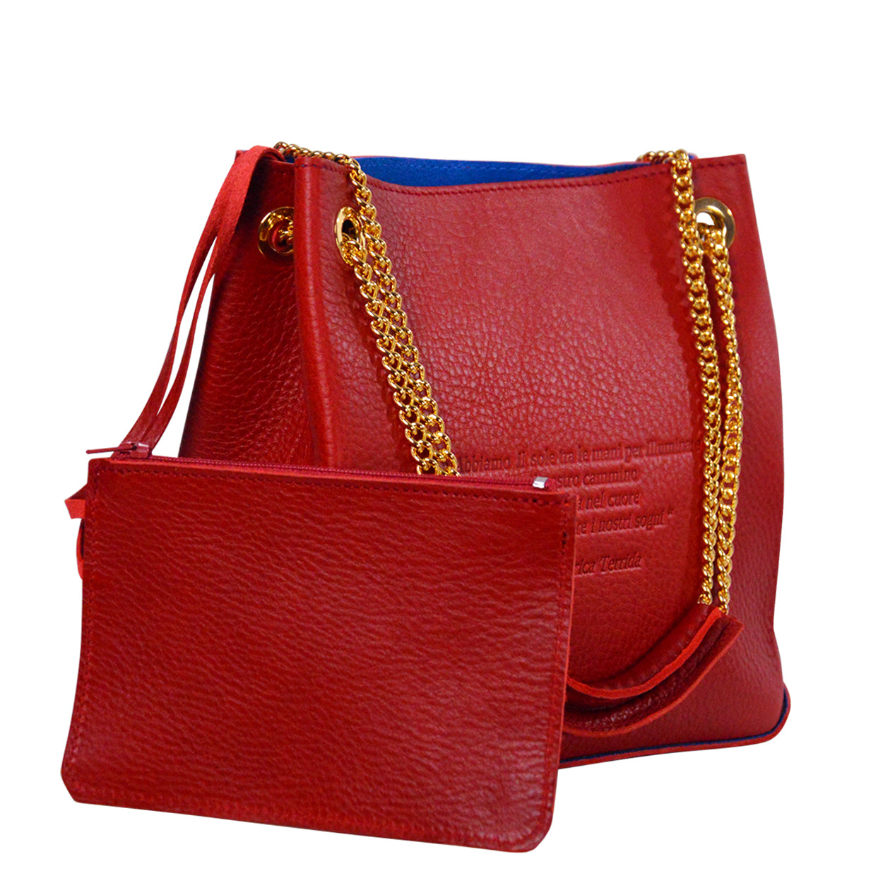 Red LOVE Tote – For Love and Sapphires