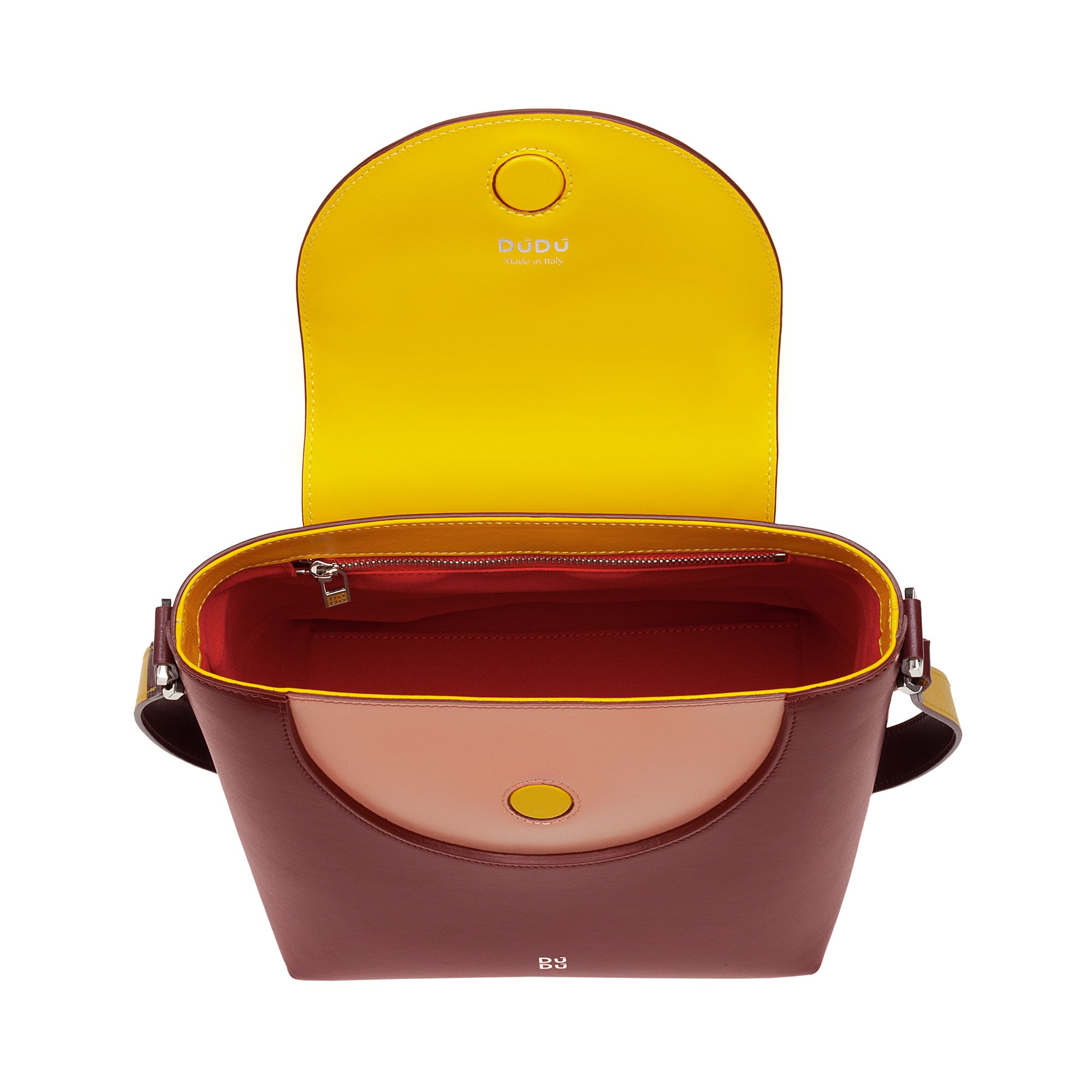 Colorful Bag Parma Burgundy Dudubags su Artisia Store