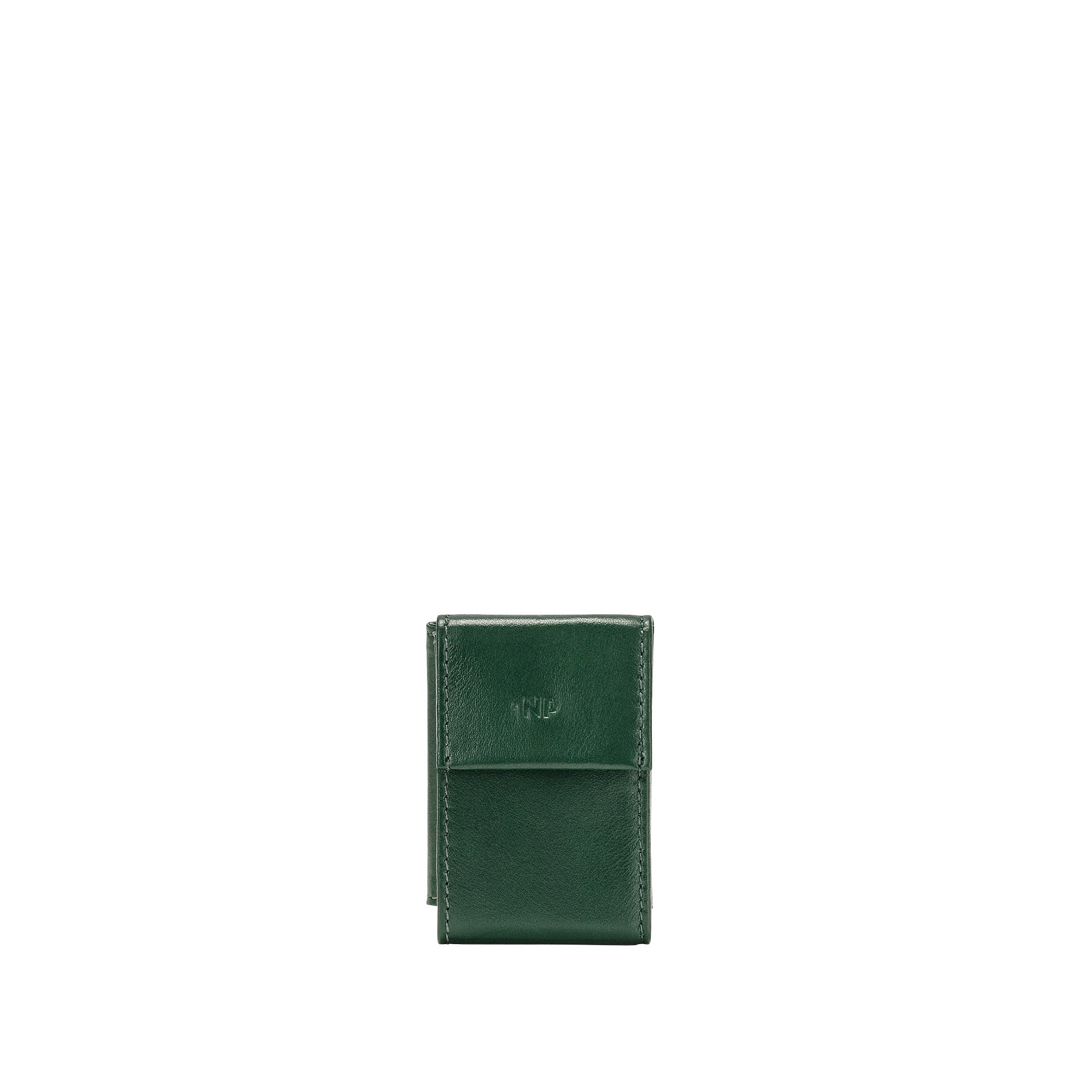 Nappa Leather Wallet Buddy Green Dudubags su Artisia Store