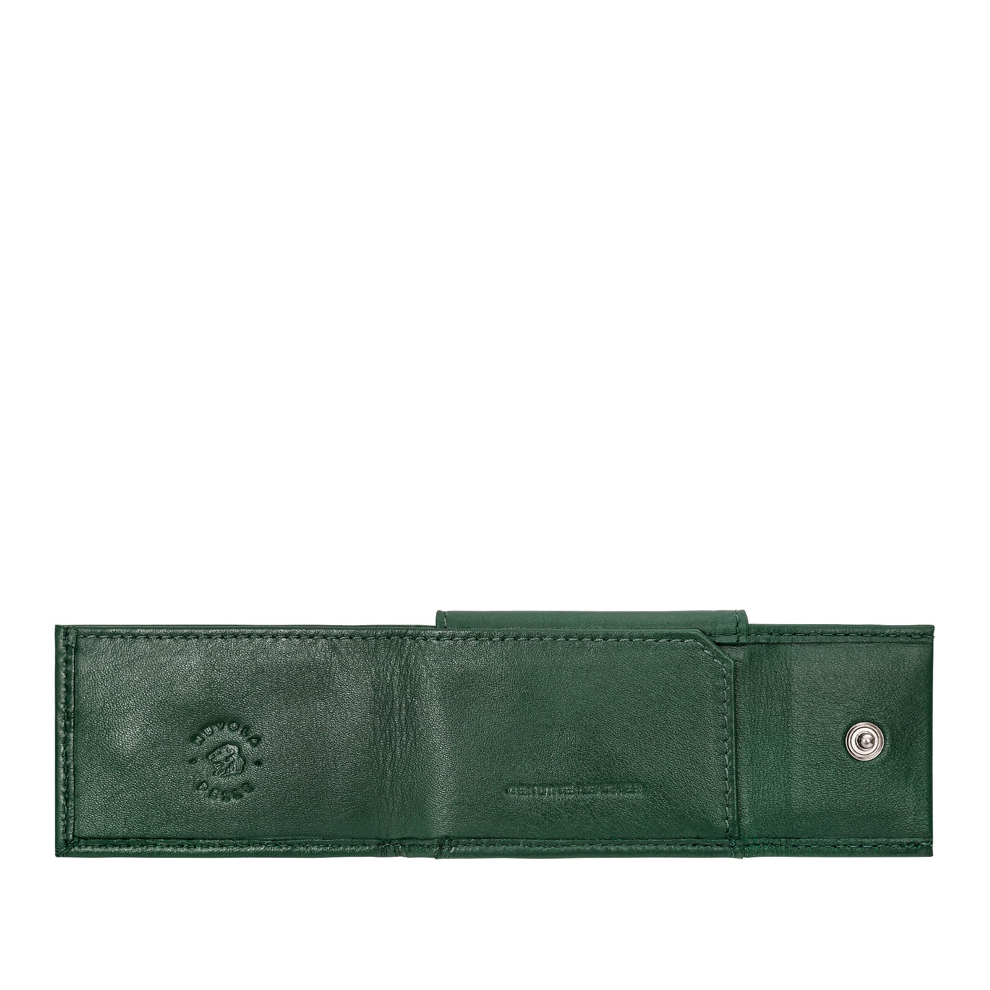Nappa Leather Wallet Buddy Green Dudubags su Artisia Store